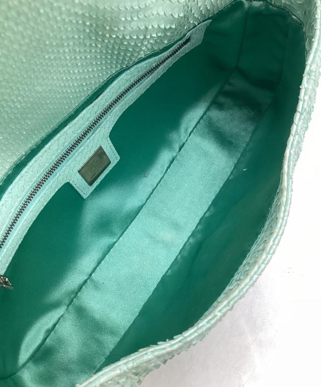中古・古着通販】FENDI (フェンディ) ショルダーバッグ スカイブルー