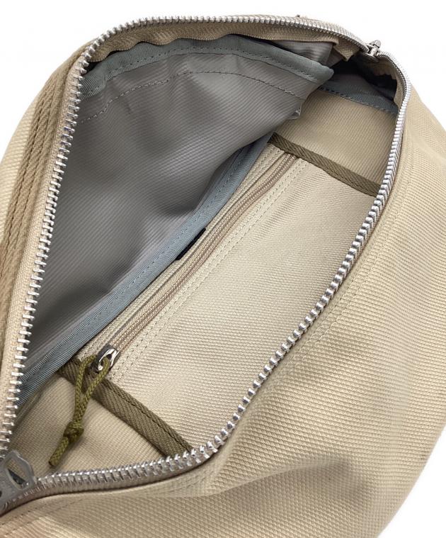PORTER ポーター コーデュラファブリック ボディバッグ ベージュ 中古・古着通販】PORTER (ポーター) ウエストバッグ ベージュ