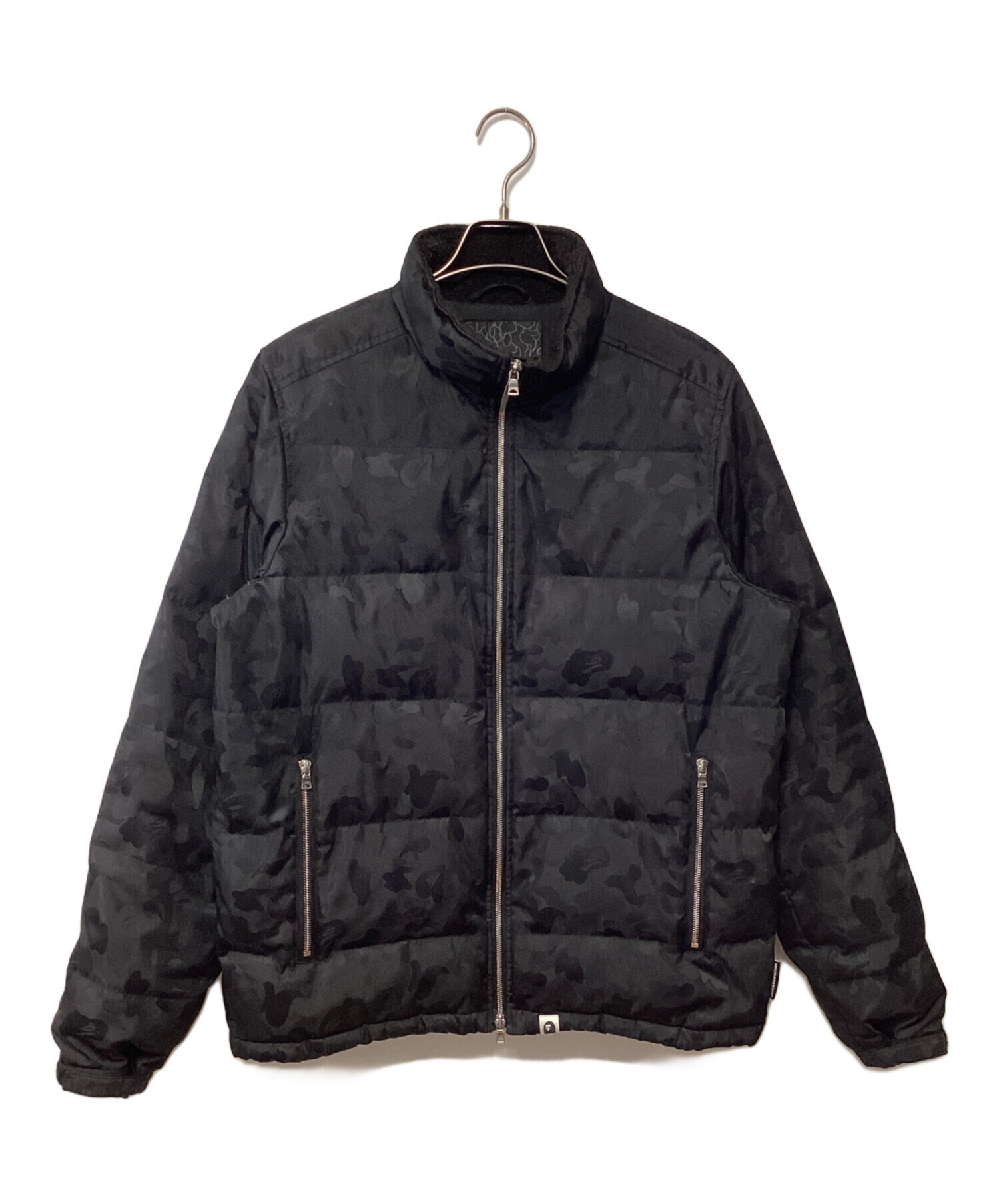 A Bathing Ape グレー ダウンジャケット Lサイズ 【公式通販】