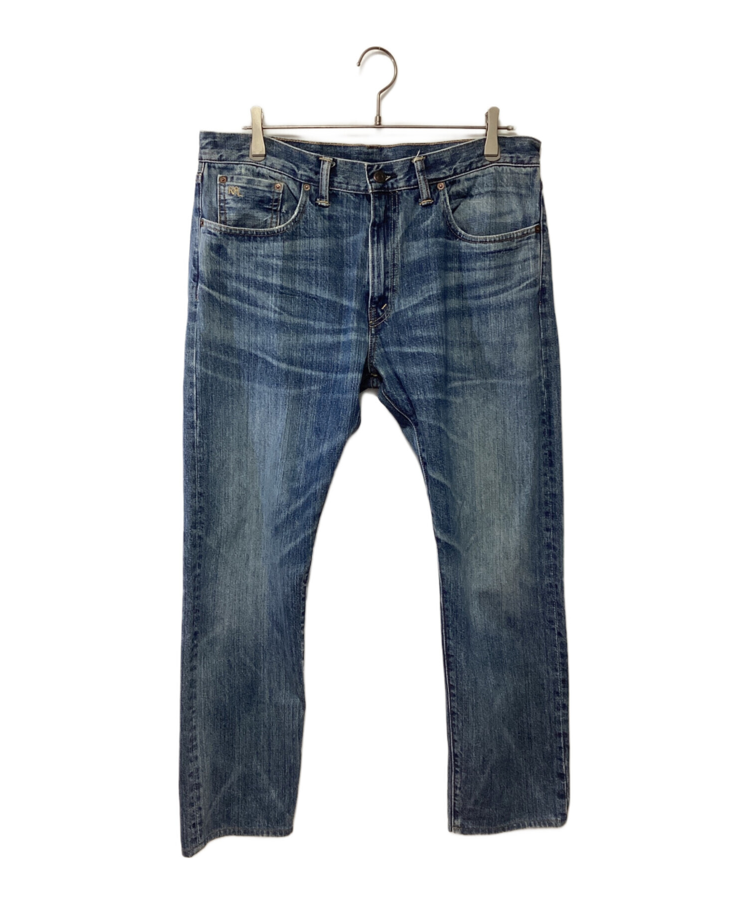 RRL デニム 34×32 中古・古着通販】RRL (ダブルアールエル) デニムパンツ