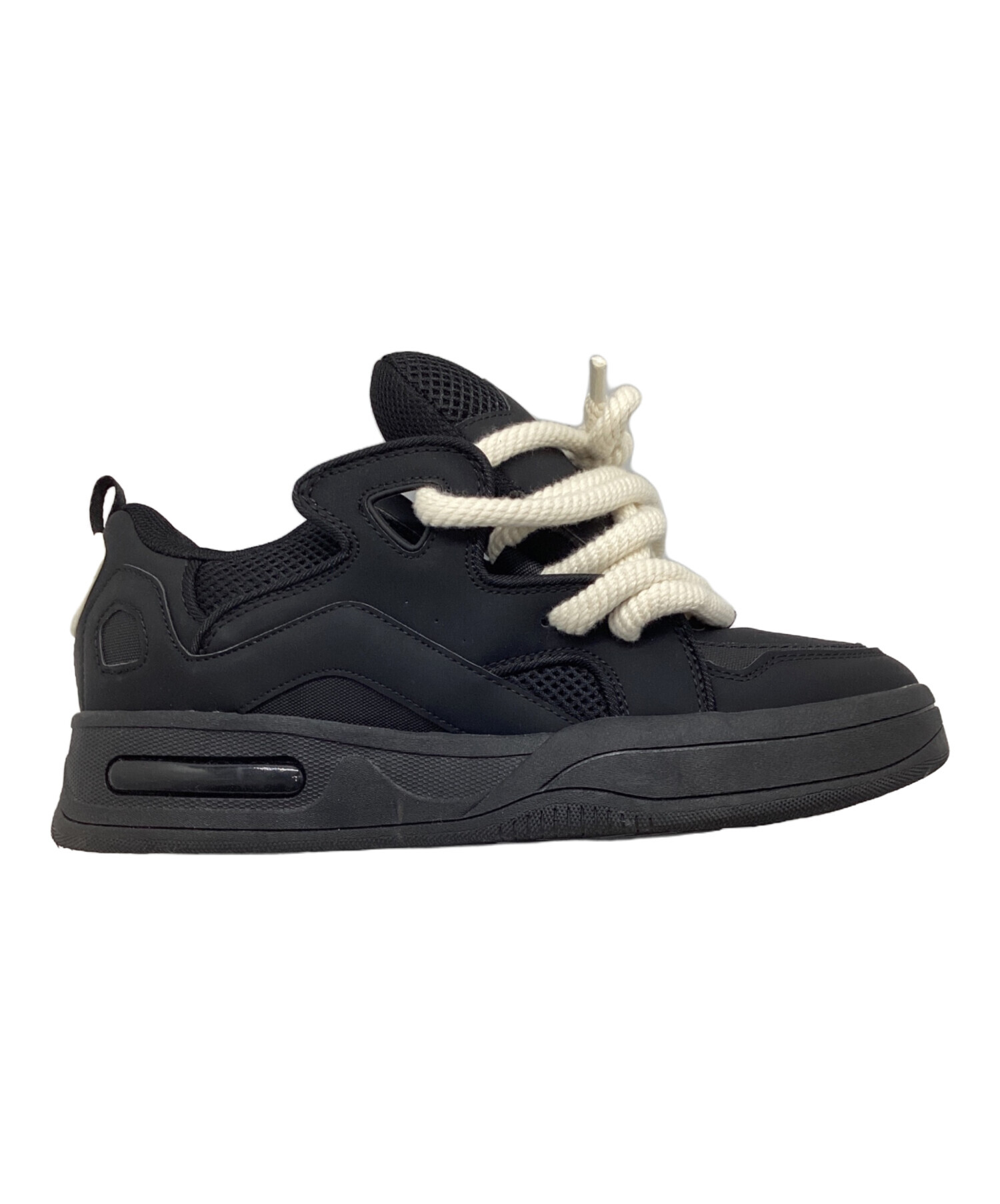 中古・古着通販】ZARA (ザラ) スケートロープスニーカー ブラック