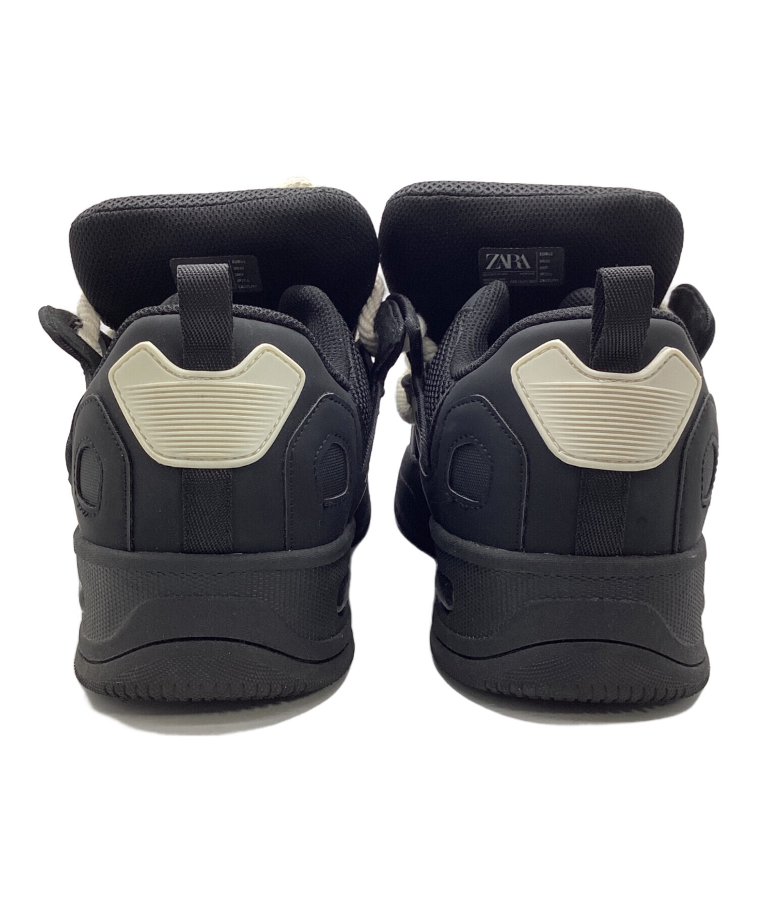中古・古着通販】ZARA (ザラ) スケートロープスニーカー ブラック