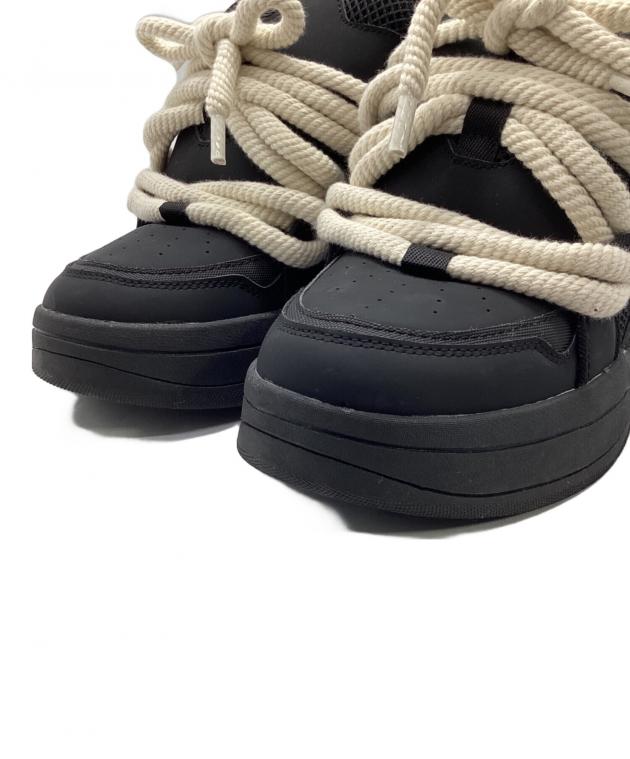 中古・古着通販】ZARA (ザラ) スケートロープスニーカー ブラック