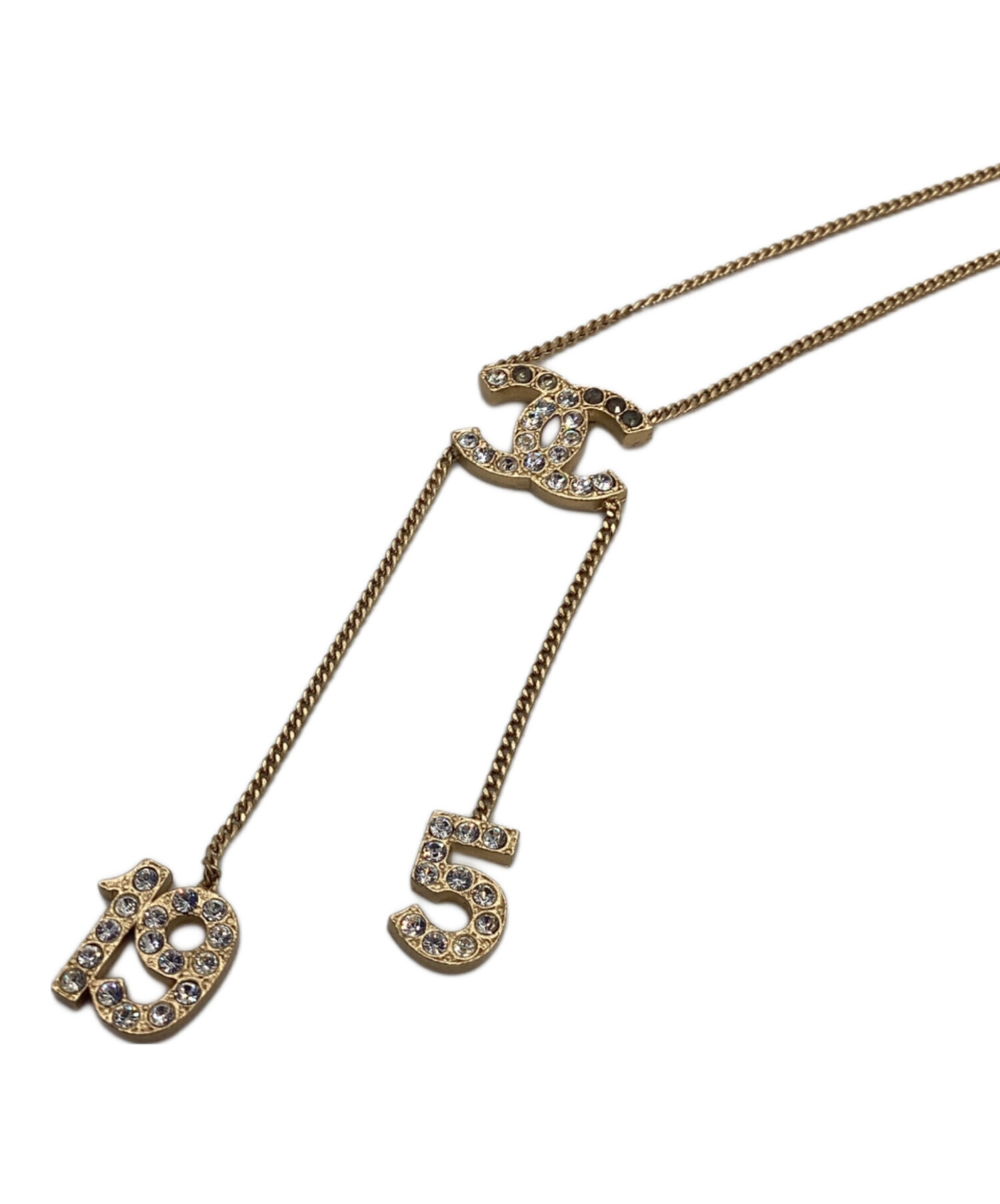 中古・古着通販】CHANEL (シャネル) ネックレス ゴールドカラー
