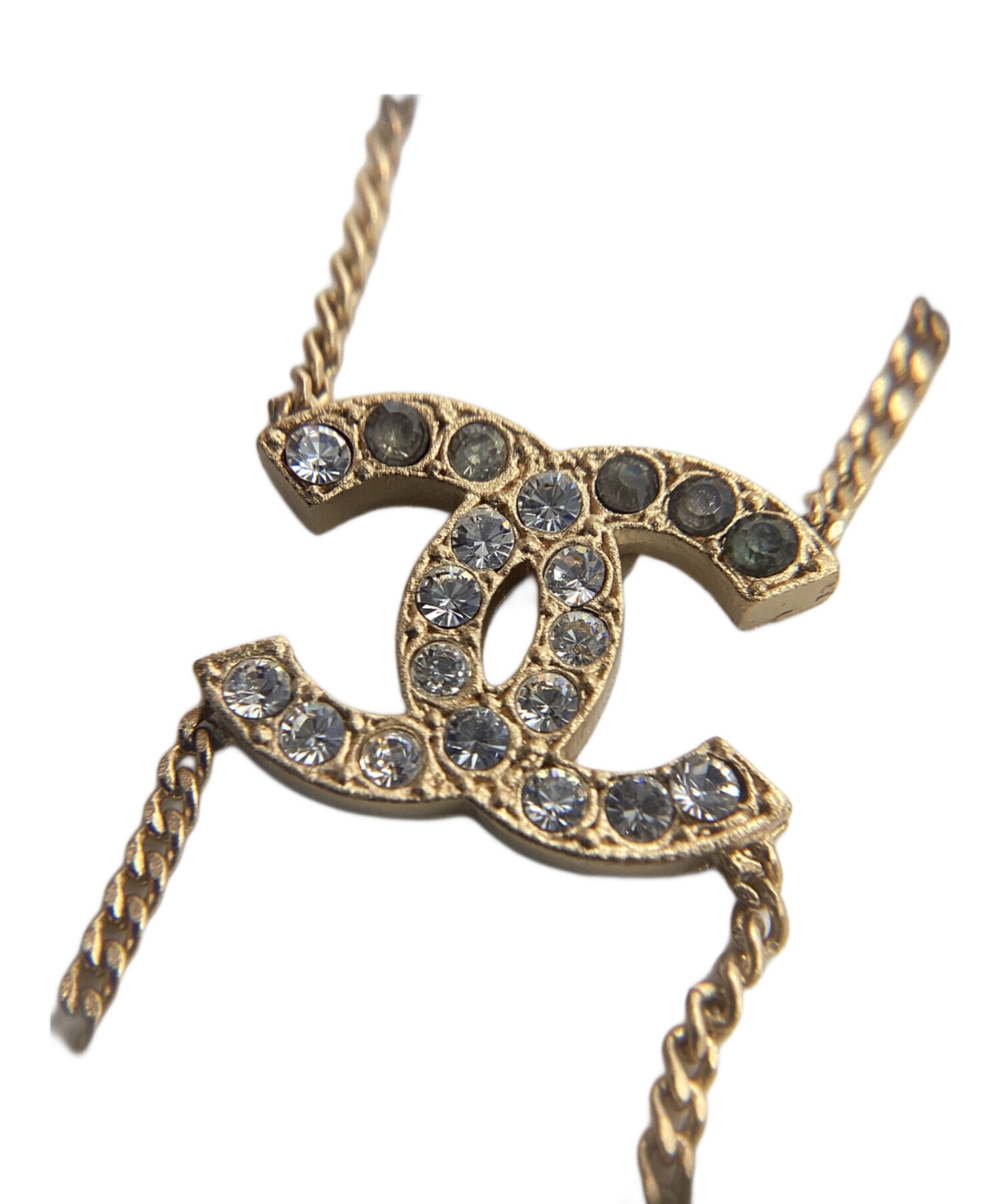 ポ*タ様 CHANEL ゴールド クロス ネックレス　　ジャンク品 中古・古着通販】CHANEL (シャネル) ネックレス ゴールドカラー