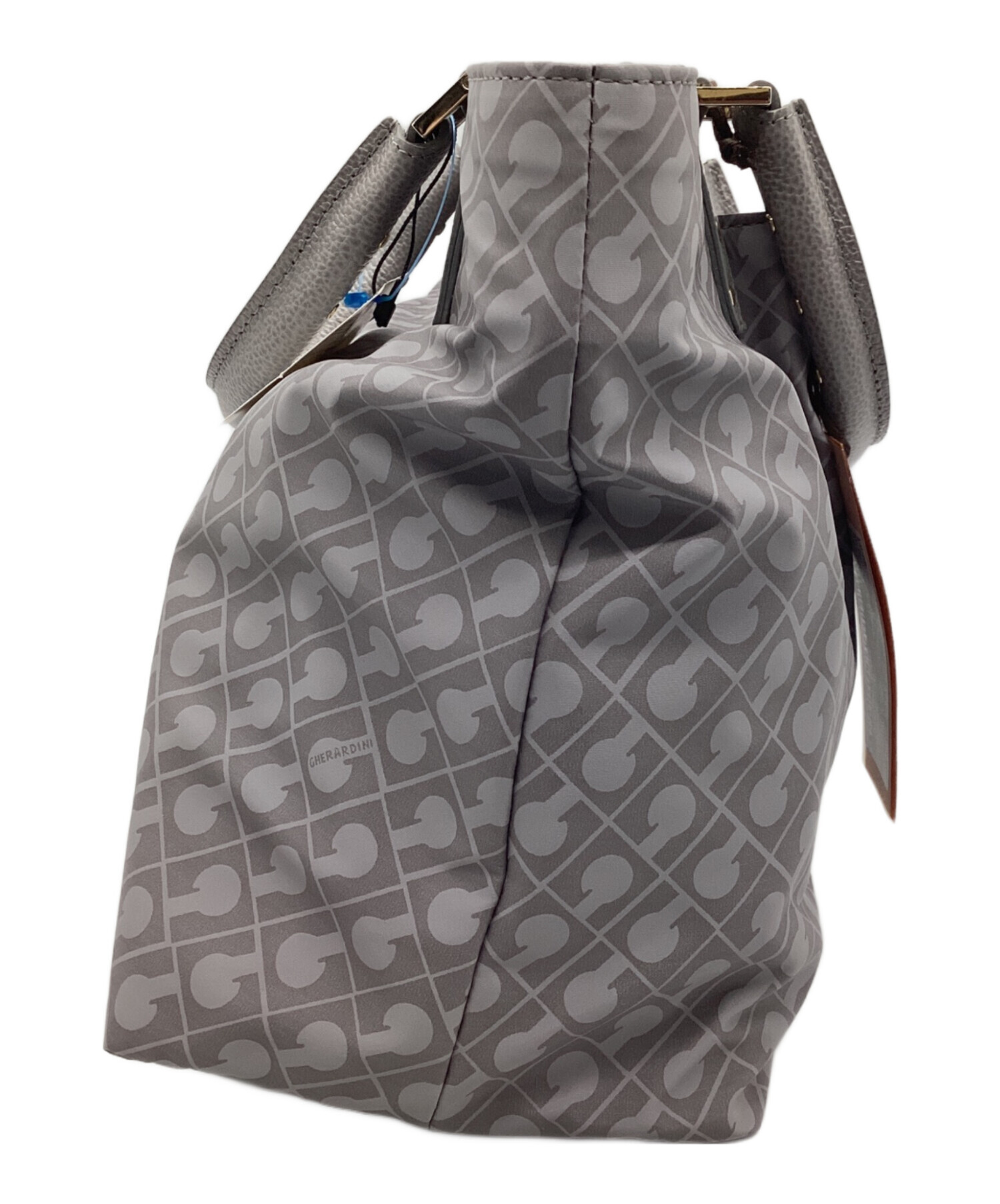 GHERARDINI グレー ハンドバッグ 中型 中古・古着通販】GHERARDINI (ゲラルディーニ) ハンドバッグ グレー
