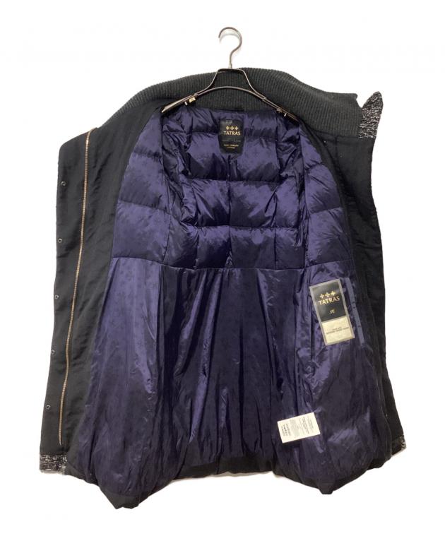 中古・古着通販】TATRAS (タトラス) ツイード切替ダウンコート