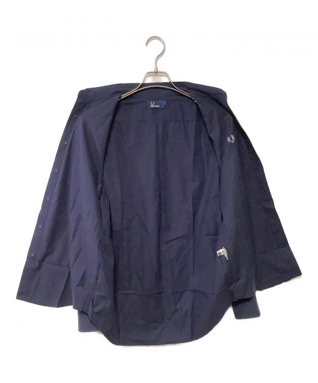 中古・古着通販】FRED PERRY (フレッドペリー) 長袖シャツ ネイビー