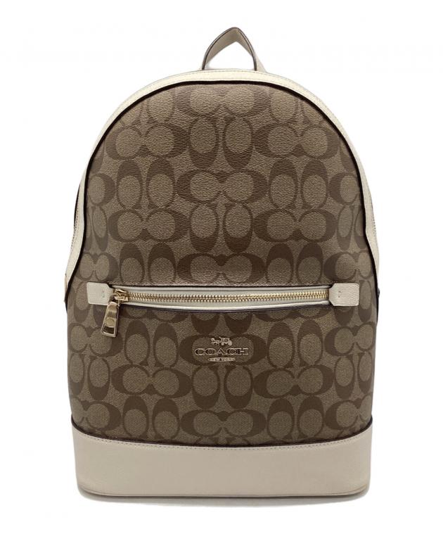 中古・古着通販】COACH (コーチ) リュック ベージュ｜ブランド・古着
