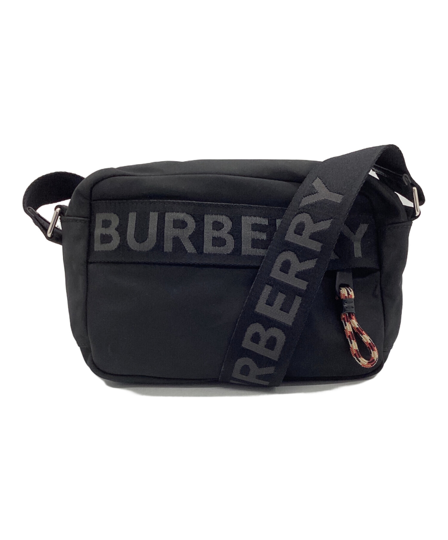中古・古着通販】BURBERRY (バーバリー) ショルダーバッグ ブラック