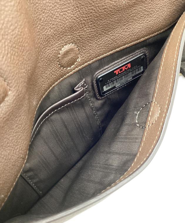 中古・古着通販】TUMI (トゥミ) ショルダーバッグ ブラウン｜ブランド