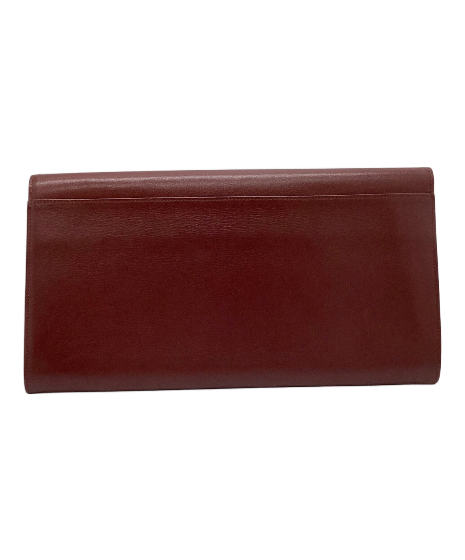 中古・古着通販】Cartier (カルティエ) クラッチバッグ ボルドー