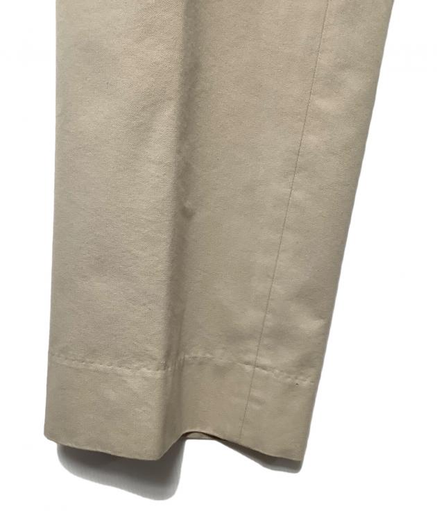 COMOLI コモリ　ベージュパンツ　汚れあり　格安 中古・古着通販】COMOLI (コモリ) ポストワークツイルパンツ ベージュ