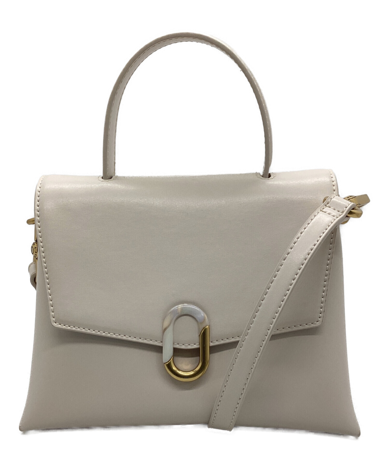 未使用品CHARLES & KEITH トップハンドルバッグ 中古・古着通販】CHARLES & KEITH (チャールズアンドキース) ストーン