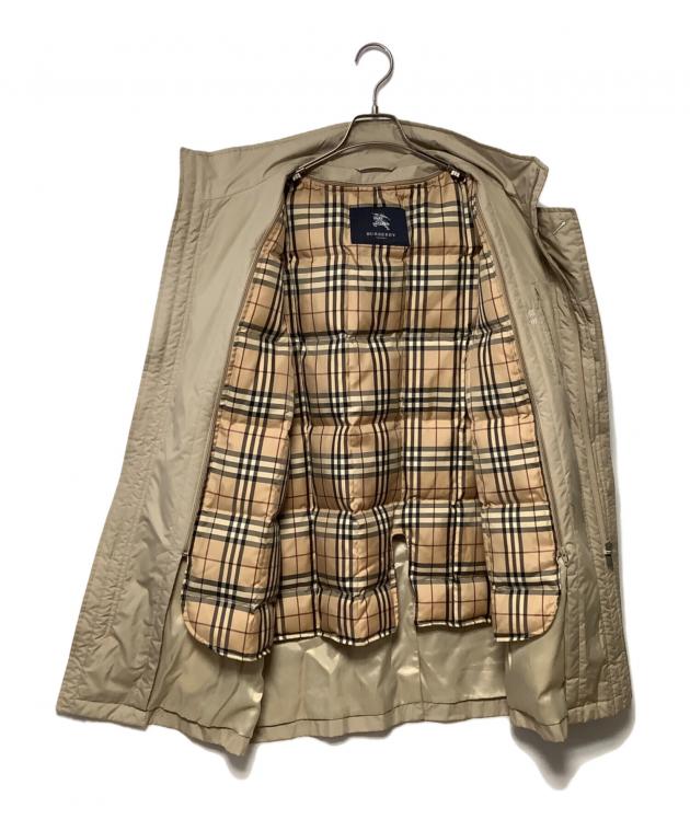 中古・古着通販】BURBERRY (バーバリー) ライナー付コート ベージュ