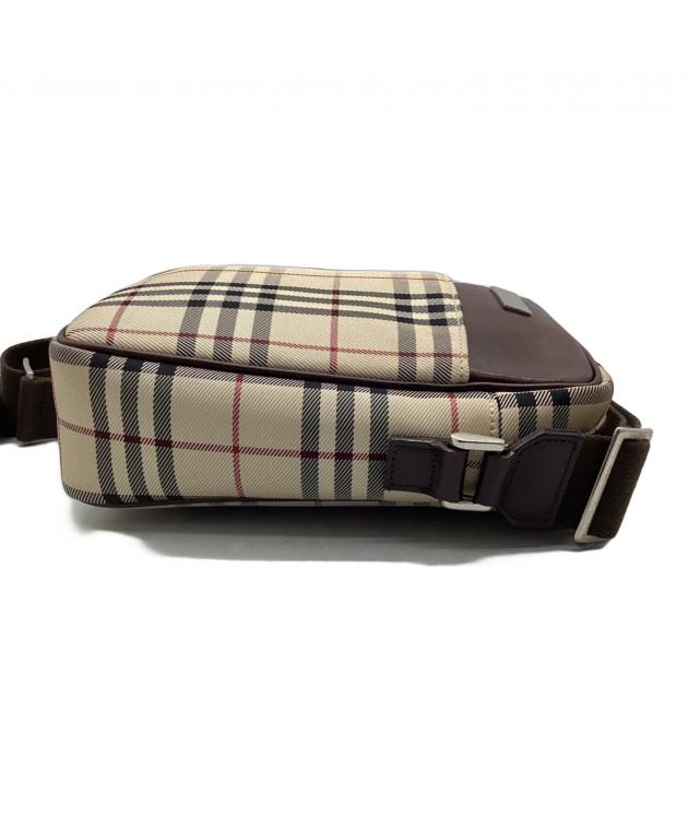 BURBERRY バーバリー ショルダーバッグ  ベージュ 【古着】【中古】【送料無料】 中古・古着通販】BURBERRY (バーバリー) ショルダーバッグ ベージュ