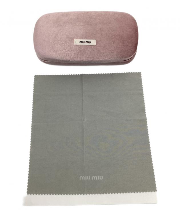 中古・古着通販】MIU MIU (ミュウミュウ) 眼鏡 ブラック サイズ:52