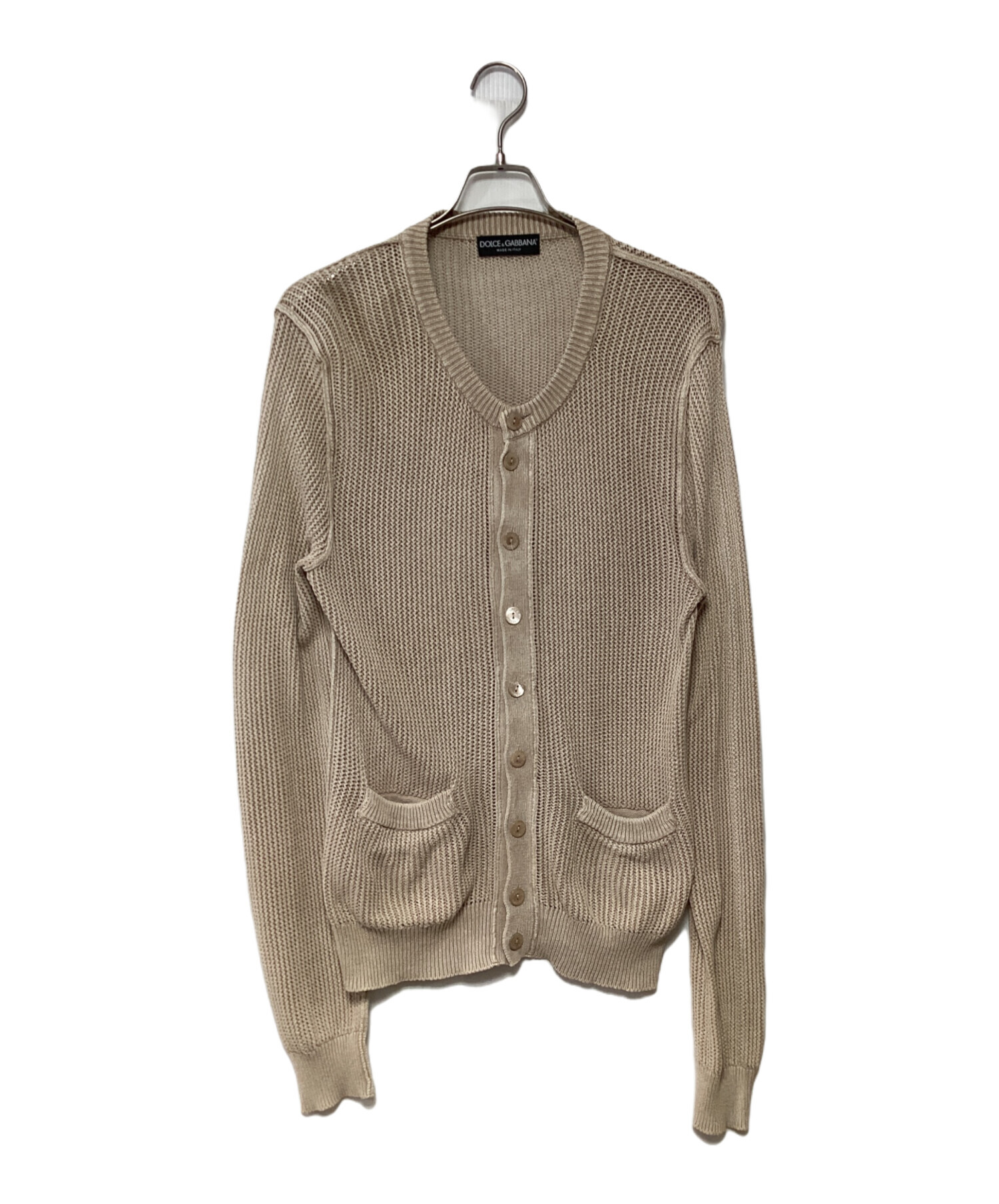 ☆DOLCE & GABBANA☆ ドルガバ☆カーディガン☆サイズ50☆美品☆ 中古・古着通販】DOLCE & GABBANA (ドルチェ＆ガッバーナ) 薄手