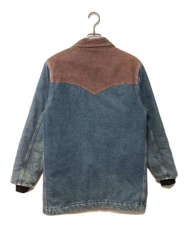 中古・古着通販】CarHartt (カーハート) 切替デニムジャケット ブルー