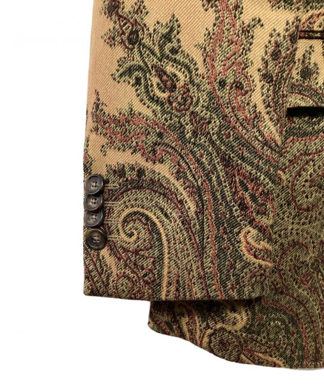 中古・古着通販】ETRO (エトロ) テーラードジャケット ベージュ サイズ