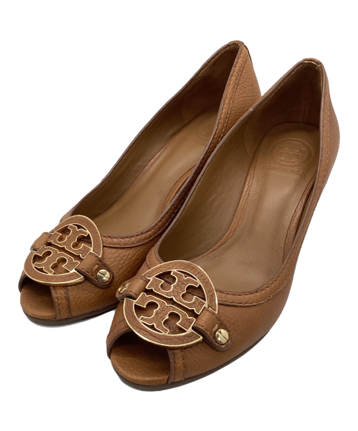 中古・古着通販】TORY BURCH (トリーバーチ) ヒールパンプス ブラウン
