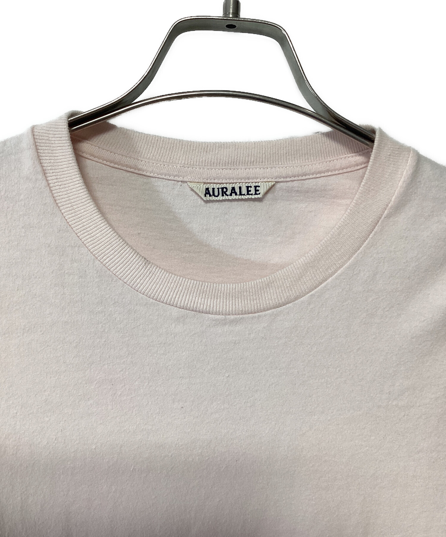 中古・古着通販】AURALEE (オーラリー) 長袖カットソー ピンク サイズ