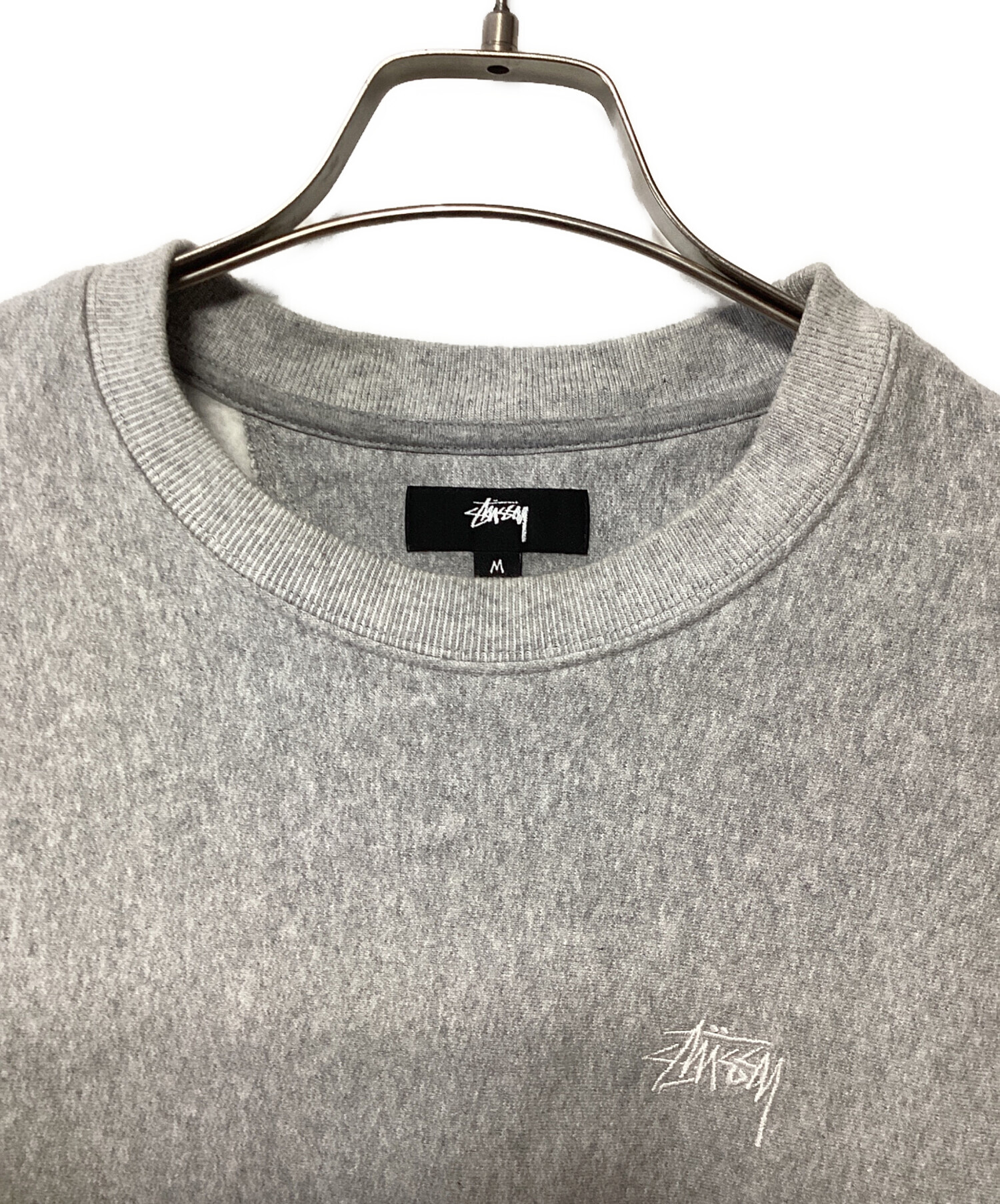 中古・古着通販】stussy (ステューシー) スウェット グレー サイズ:M