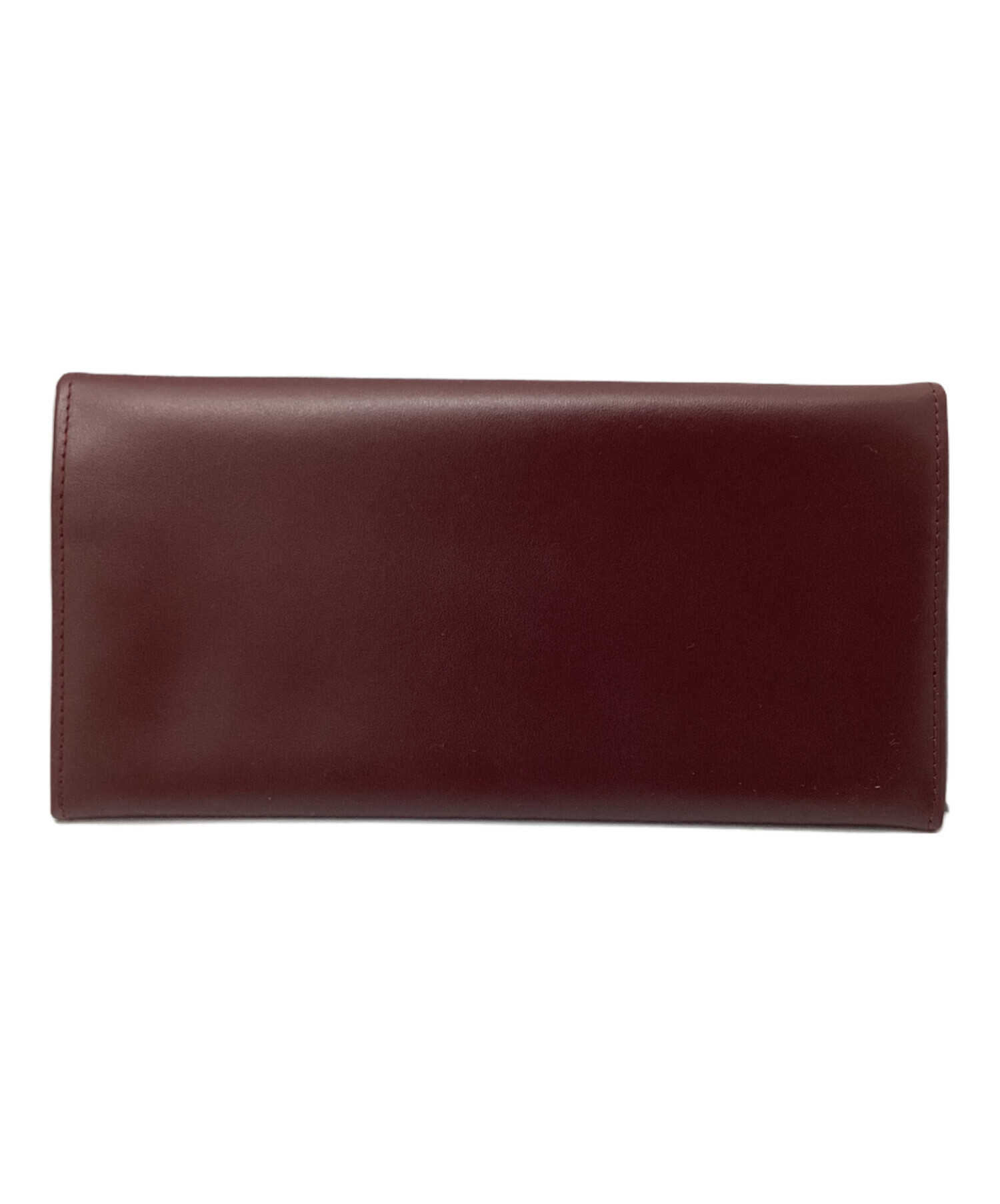 中古・古着通販】Cartier (カルティエ) 長財布 ボルドー｜ブランド
