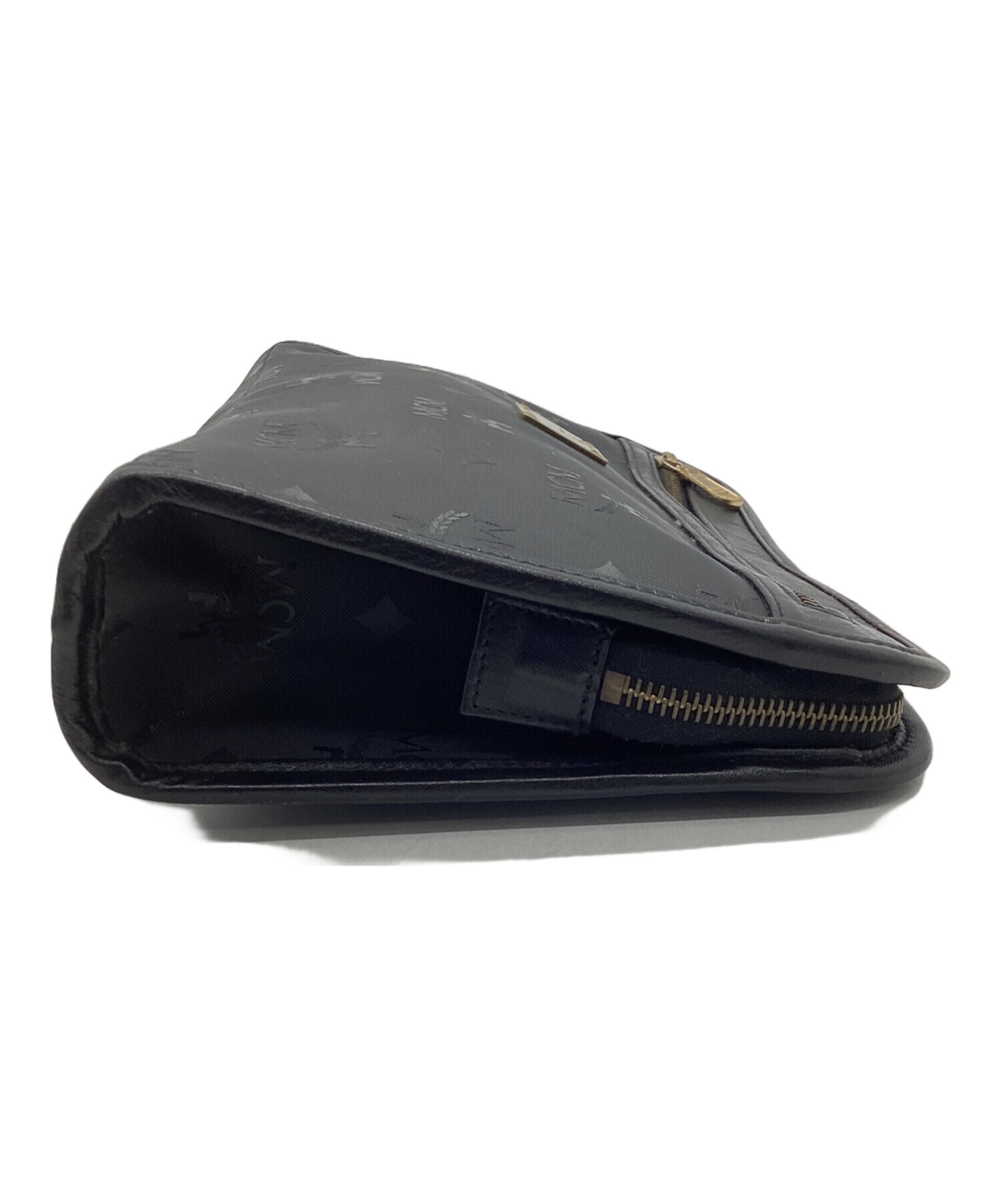 中古・古着通販】MCM (エムシーエム) クラッチバッグ ブラック
