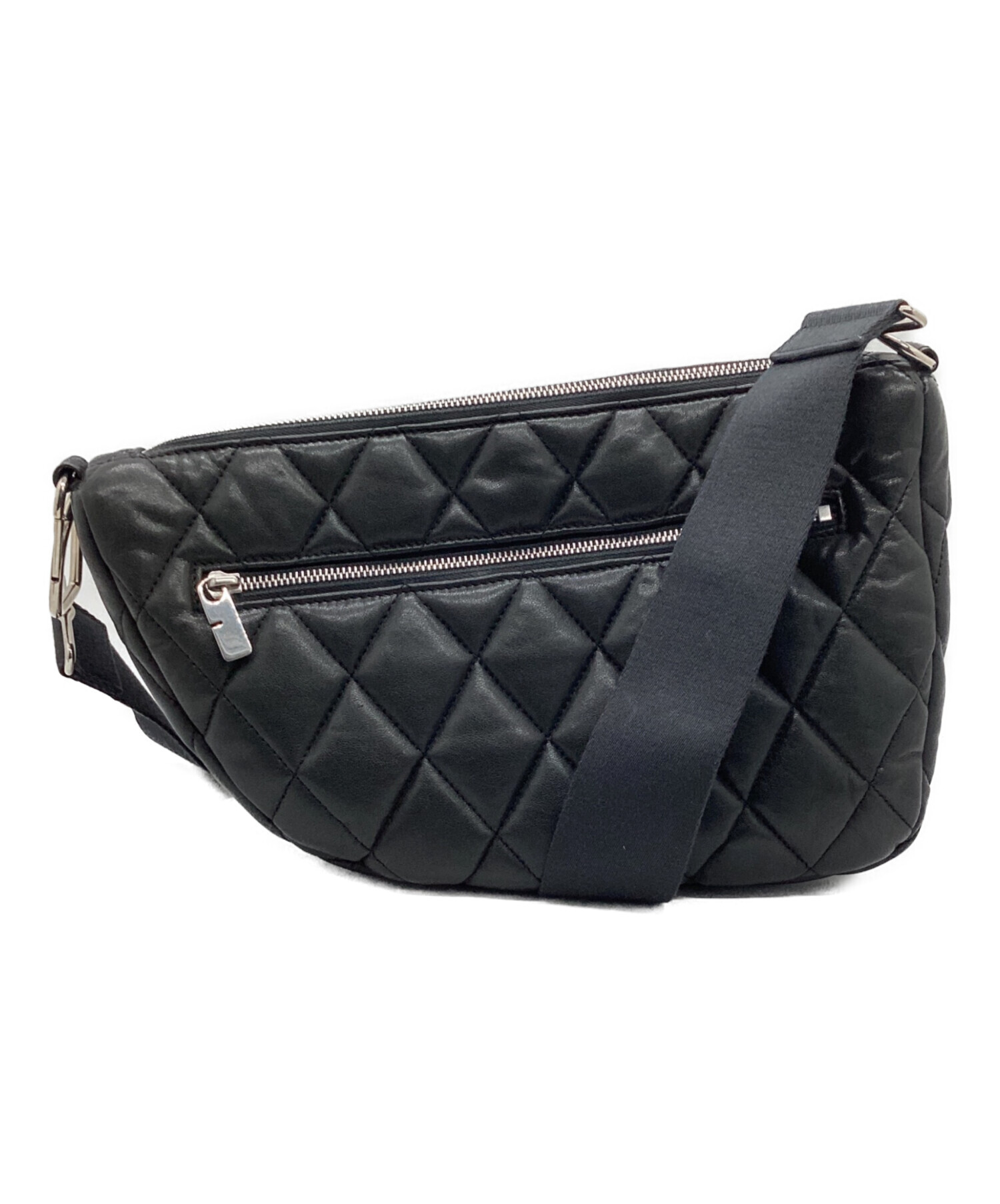 中古・古着通販】BURBERRY (バーバリー) ショルダーバッグ ブラック