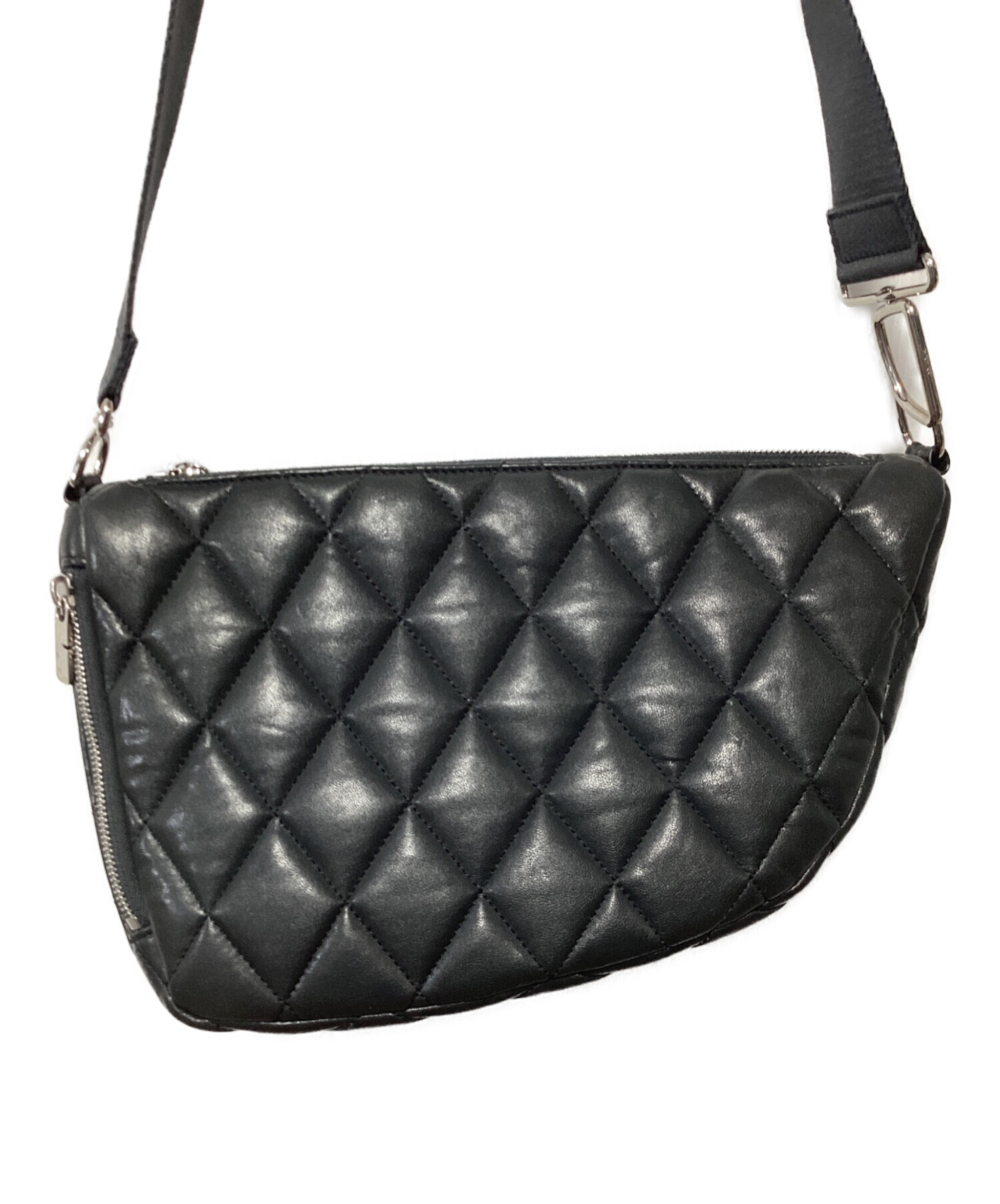 ☆新品☆ 4/10まで引越し処分BURBERRY バーバリー クロスボディバッグ 中古・古着通販】BURBERRY (バーバリー) ショルダーバッグ ブラック