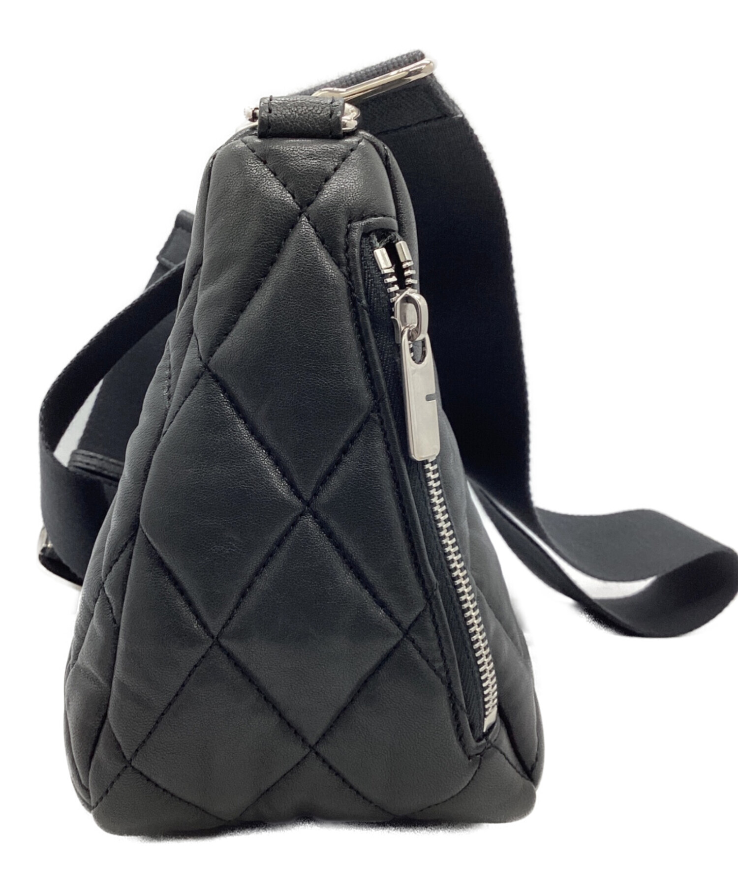 中古・古着通販】BURBERRY (バーバリー) ショルダーバッグ ブラック