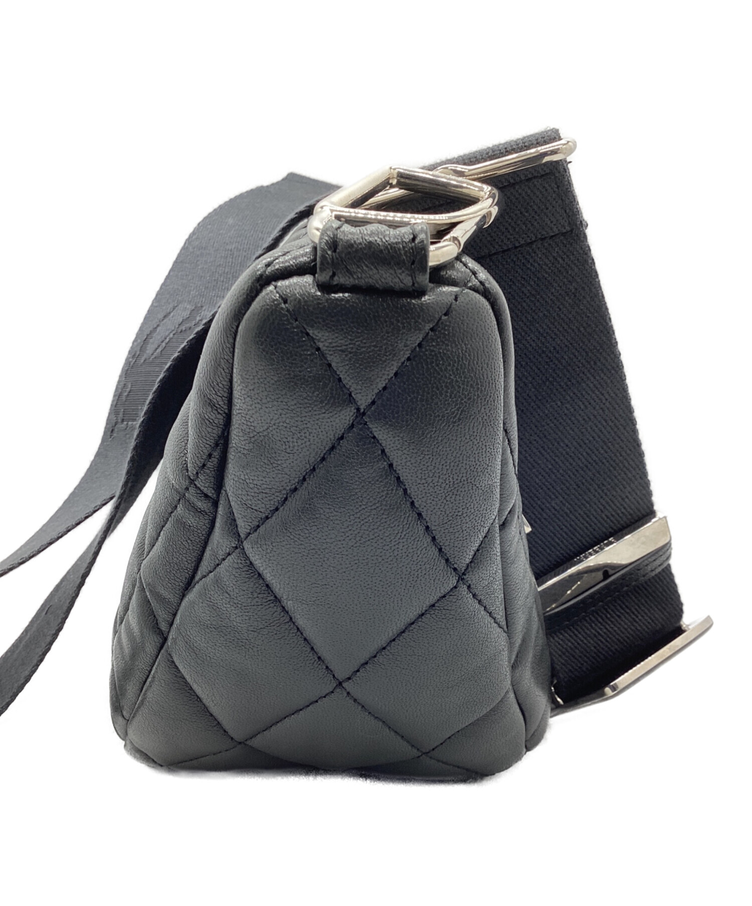 中古・古着通販】BURBERRY (バーバリー) ショルダーバッグ ブラック