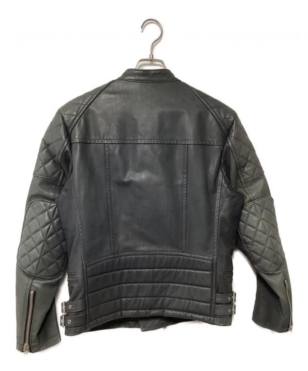 RAINMAKER ダブルライダースジャケット Multicolor/48 中古・古着通販】RAINMAKER (レインメーカー) ライダースジャケット