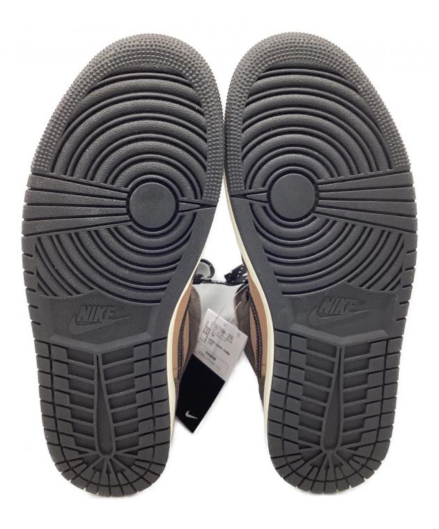 中古・古着通販】NIKE (ナイキ) ローカットスニーカー ブラウン サイズ