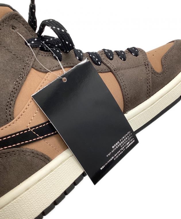 中古・古着通販】NIKE (ナイキ) ローカットスニーカー ブラウン サイズ