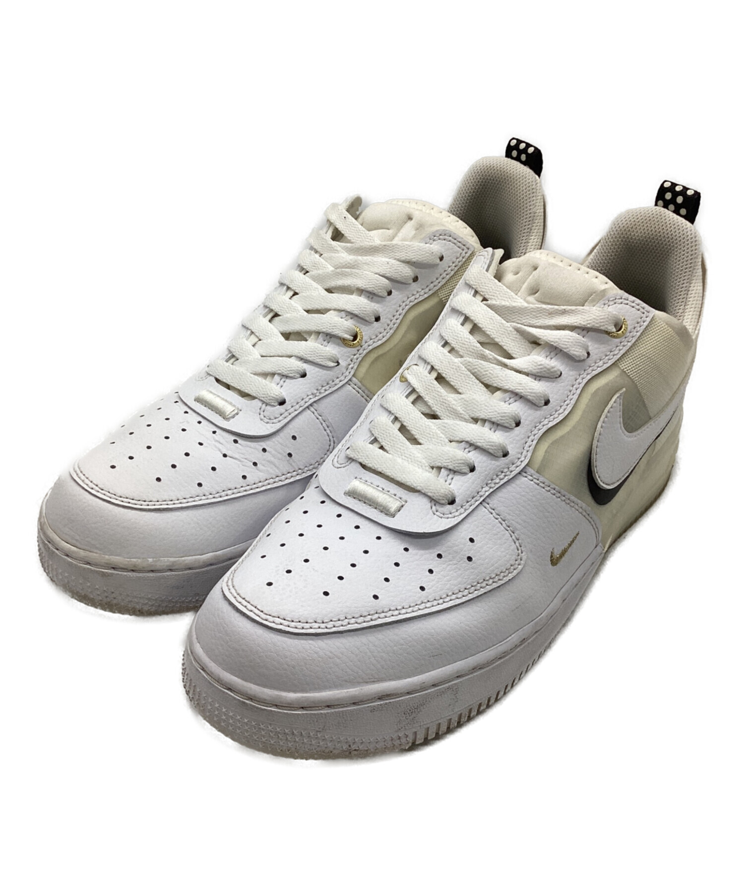 中古・古着通販】NIKE (ナイキ) AIR FORCE 1 REACT ホワイト サイズ:29 