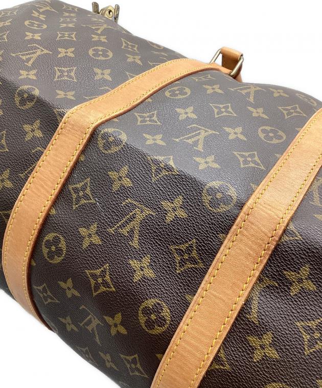 中古・古着通販】LOUIS VUITTON (ルイ ヴィトン) キーポル55 ブラウン