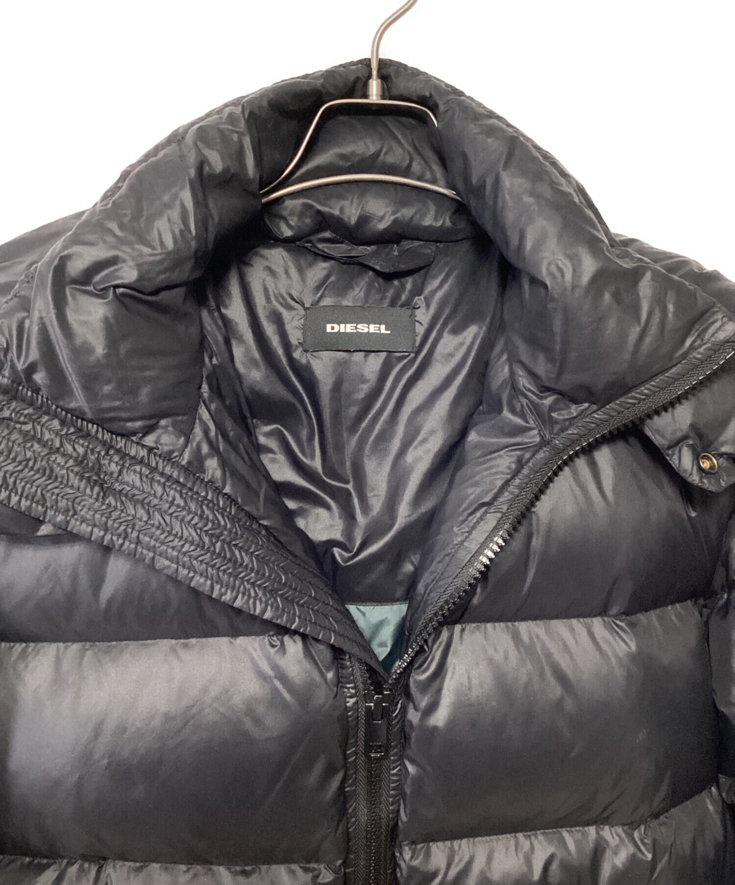 【中古美品】DIESEL ディーゼル ボンバージャケット ダウンジャケット 中古・古着通販】DIESEL (ディーゼル) ダウンジャケット ブラック