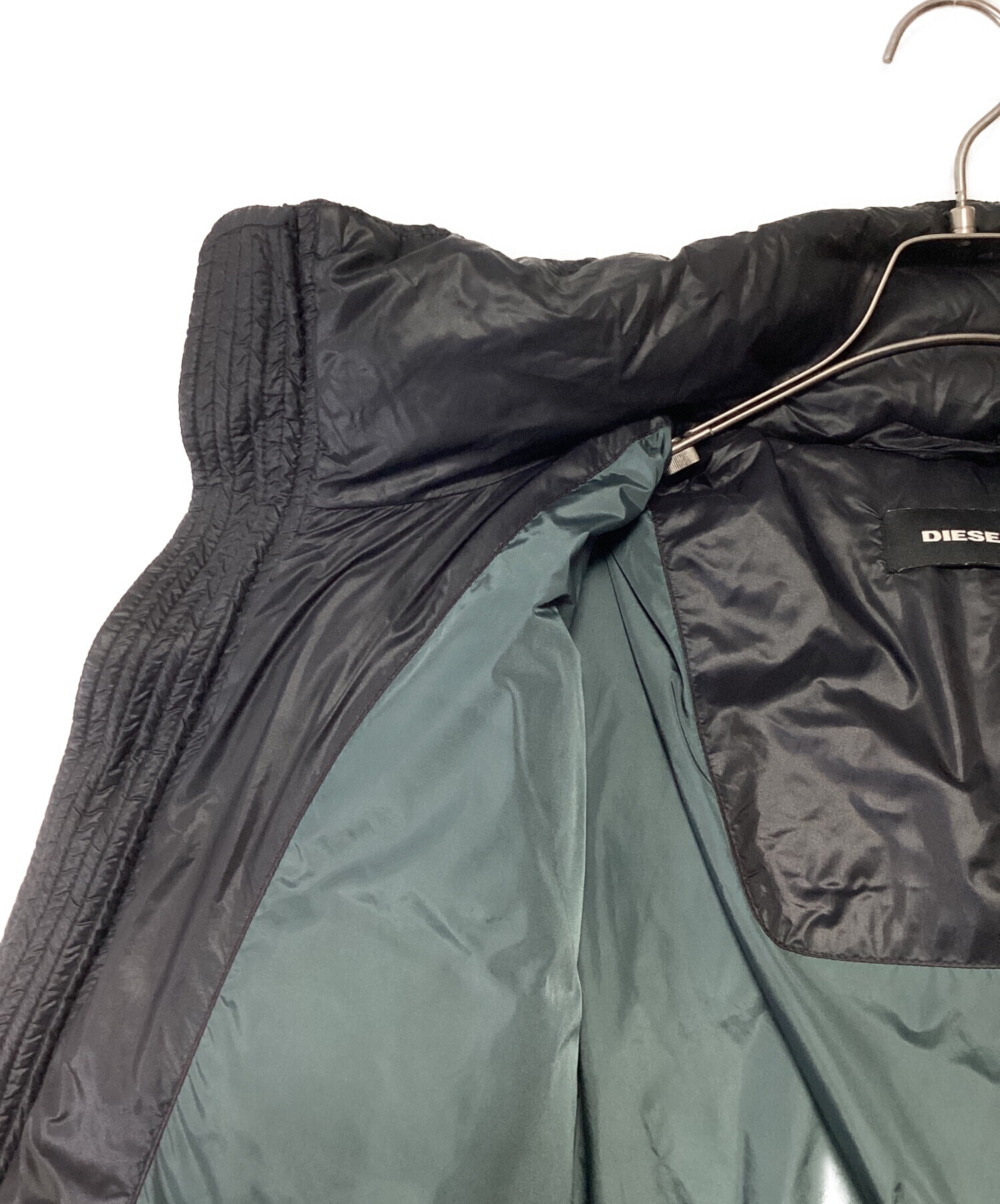 中古・古着通販】DIESEL (ディーゼル) ダウンジャケット ブラック