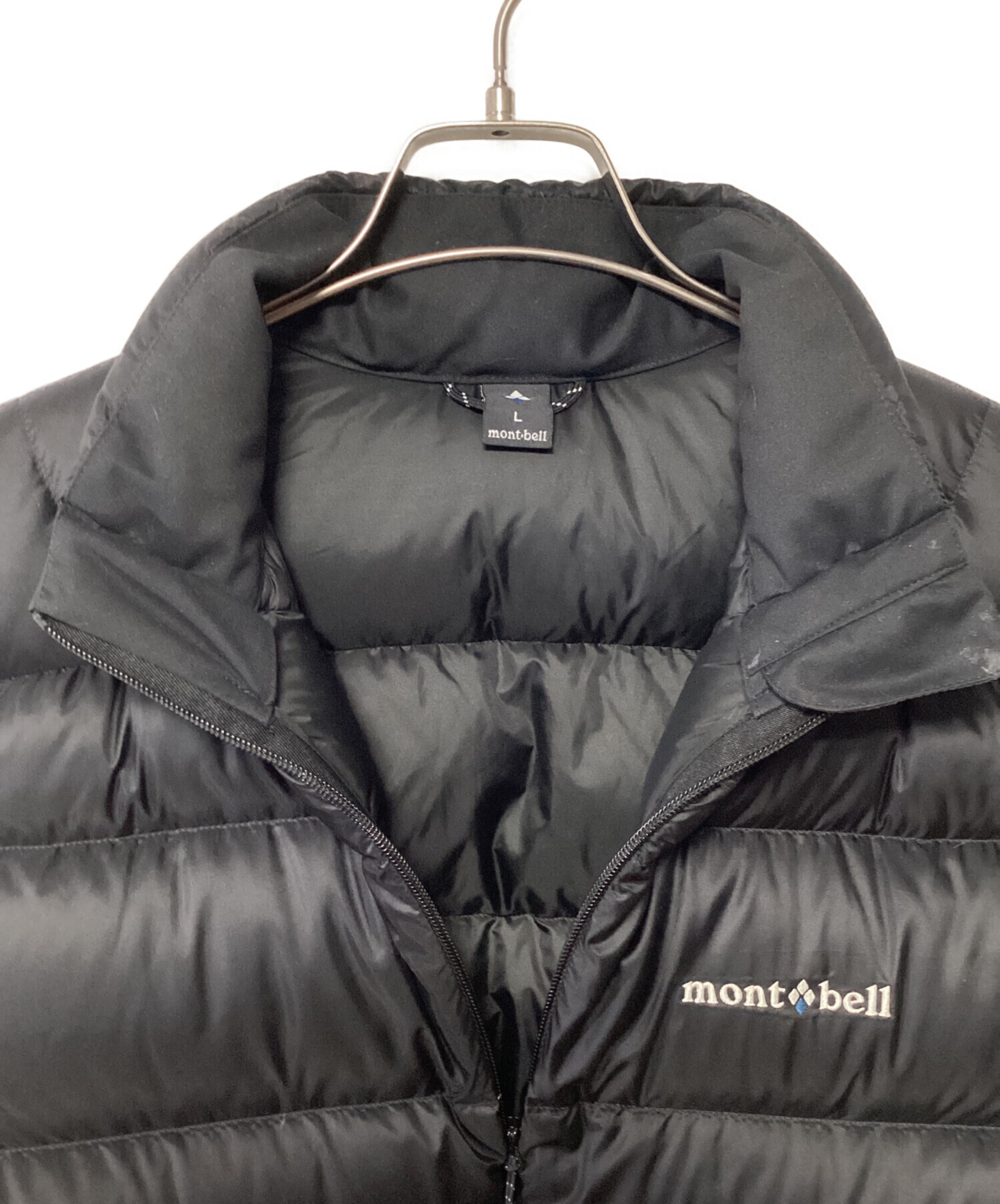 中古・古着通販】mont-bell (モンベル) ダウンベスト ブラック サイズ