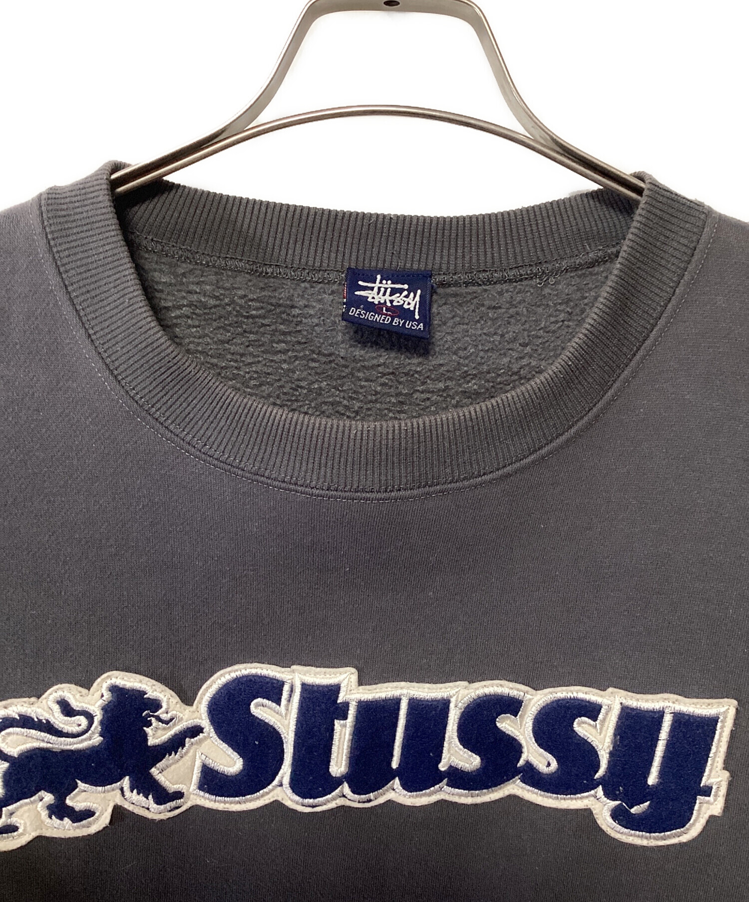 中古・古着通販】stussy (ステューシー) スウェット グレー サイズ:L