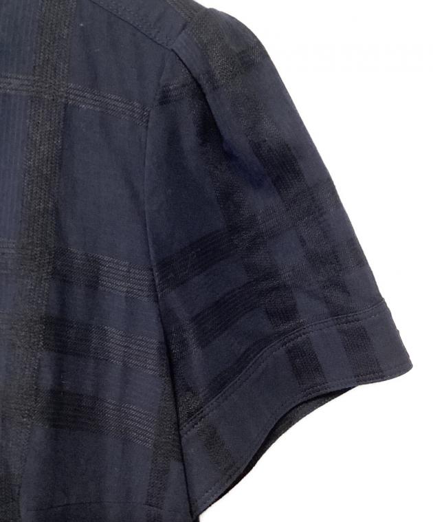 バーバリー半袖ワンピース【サイズ…38】 中古・古着通販】BURBERRY (バーバリー) 半袖ワンピース ネイビー