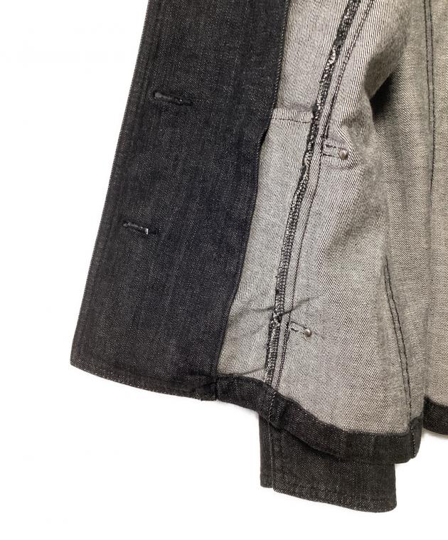 中古・古着通販】BURBERRY (バーバリー) デニムジャケット ブラック