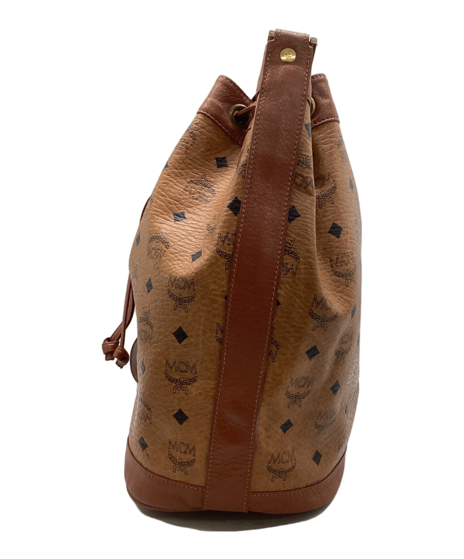 中古・古着通販】MCM (エムシーエム) ショルダーバッグ ブラウン
