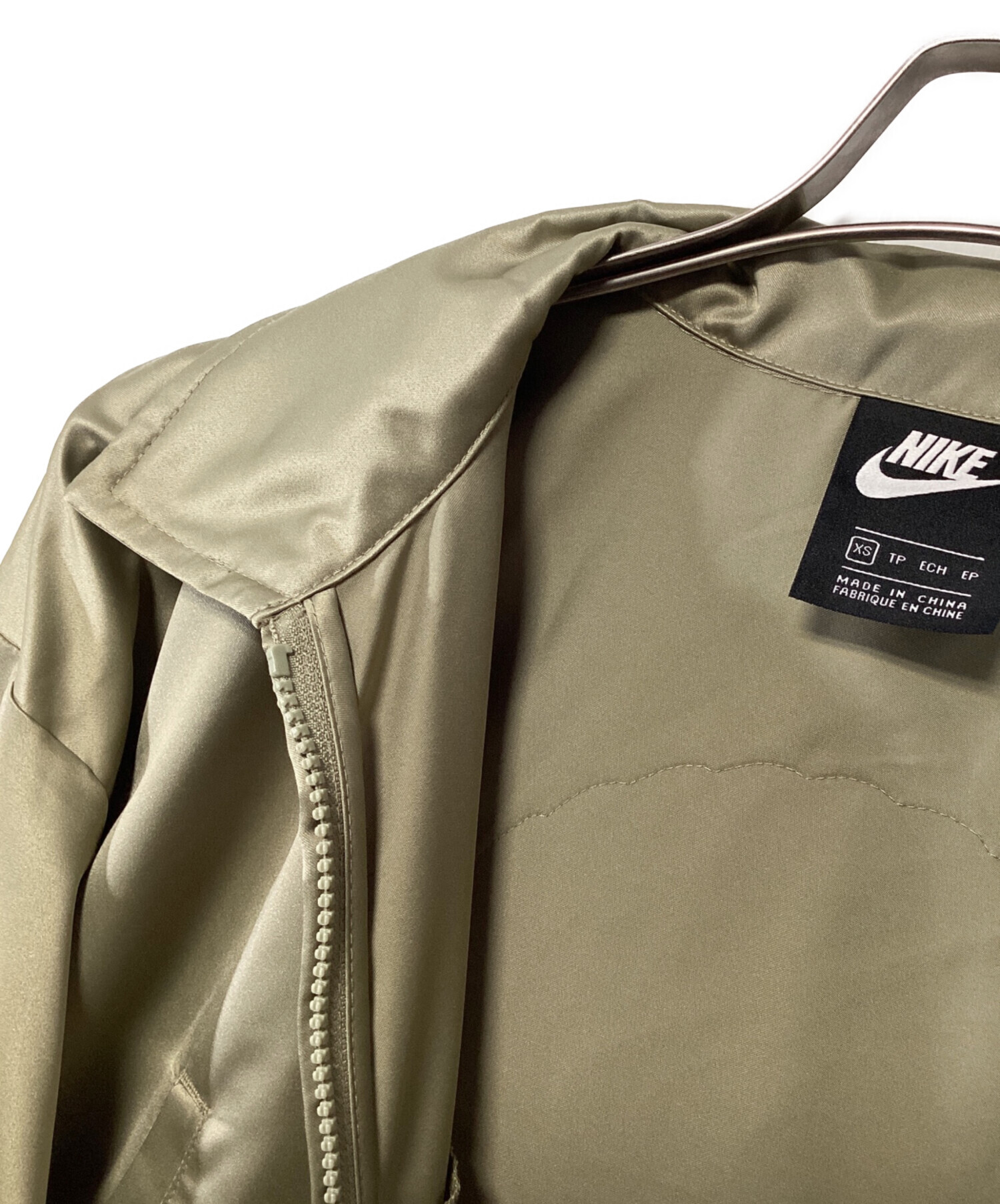 初期 F.C.R.B × NIKE スタジアムジャケット カーキ レザー M 中古・古着通販】NIKE (ナイキ) クラッシュ ロング SA ジャケット
