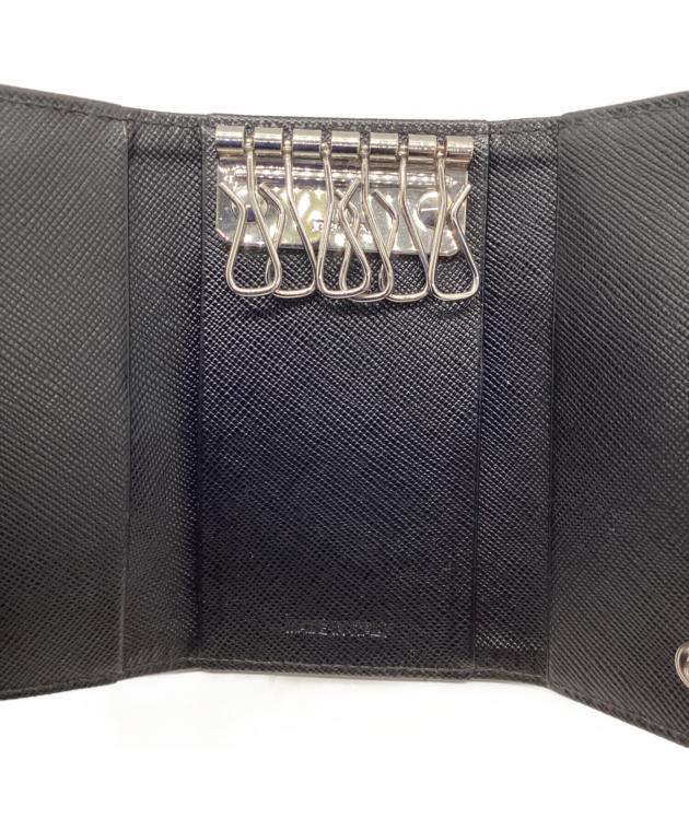 中古・古着通販】PRADA (プラダ) 6連キーケース ブラック｜ブランド