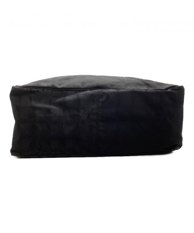 CHANEL 黒 ナイロン トートバッグ 中古・古着通販】CHANEL (シャネル) ナイロントートバッグ ブラック