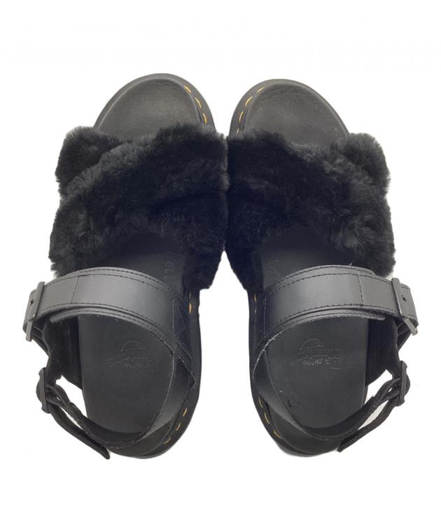 【美品】ドクターマーチン　voss エナメルサンダル　UK6 25㎝ 中古・古着通販】Dr.Martens (ドクターマーチン) サンダル ブラック