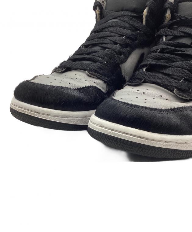 中古・古着通販】NIKE (ナイキ) AIR JORDAN 1 RETRO HIGH OG ブラック